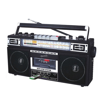 4 Band Radio & Cassette Player 4 Band Radio & Cassette Player